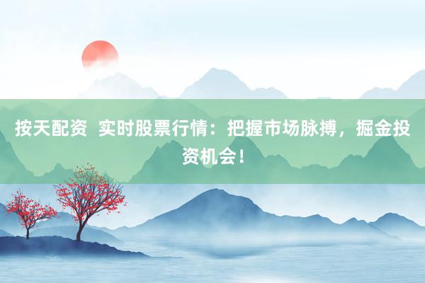 按天配资  实时股票行情：把握市场脉搏，掘金投资机会！